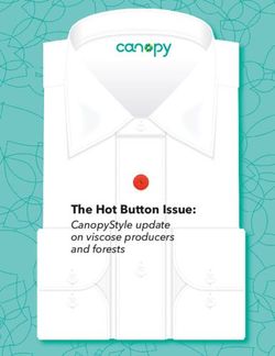 The Hot Button Issue: CanopyStyle update on viscose producers and forests - Canopy Planet