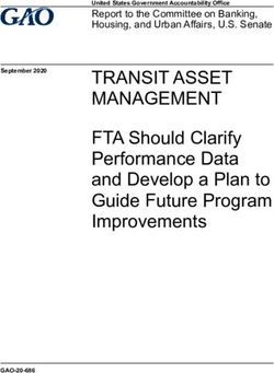 TRANSIT ASSET MANAGEMENT - FTA Should Clarify Performance Data and Develop a Plan to Guide Future Program Improvements - GAO