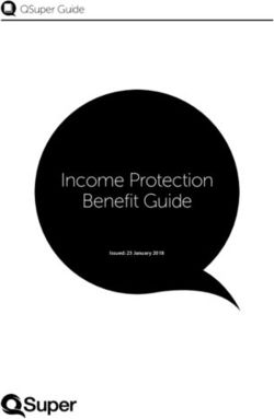 Income Protection Benefit Guide - QSuper Guide - Education Queensland