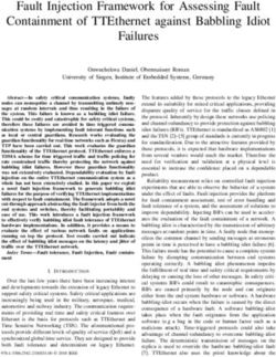FAULT INJECTION FRAMEWORK FOR ASSESSING FAULT CONTAINMENT OF TTETHERNET AGAINST BABBLING IDIOT FAILURES - IEEE IWQOS 2018