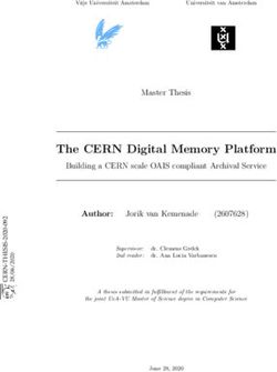 The CERN Digital Memory Platform - Master Thesis - CERN Document Server