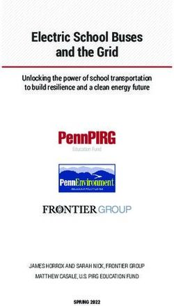 Electric School Buses and the Grid - Unlocking the power of school transportation to build resilience and a clean energy future - PennEnvironment
