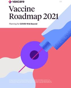 Vaccine Roadmap 2021 Planning for COVID-19 & Beyond - VaxCare