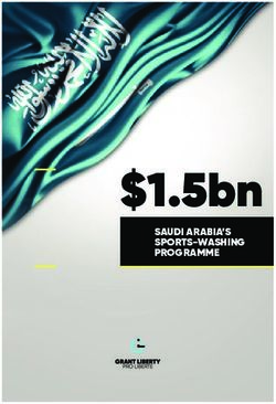 $1.5bn SAUDI ARABIA'S SPORTS-WASHING PROGRAMME - Grant ...
