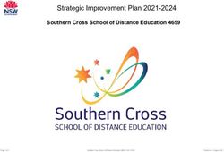 Strategic Improvement Plan 2021-2024 - Southern Cross School of Distance Education 4659