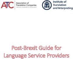 Post-Brexit Guide for Language Service Providers