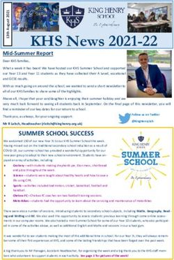 KHS News 2021-22 - King Henry School