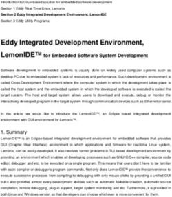 Eddy Integrated Development Environment, LemonIDE
