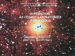 SUPERNOVAE AS COSMIC LABORATORIES FOR AXIONS - Alessandro MIRIZZI (Bari Univ. & INFN Bari)