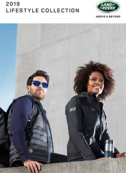 LIFEST YLE COLLECTION 2019 - Land Rover