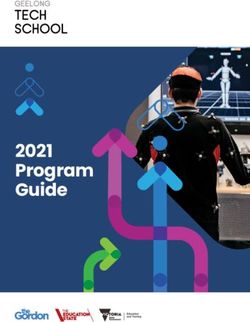 2021 Program Guide - Geelong Tech School