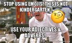 Use of Emoji as an Exuberant form of Social Interaction in Memes