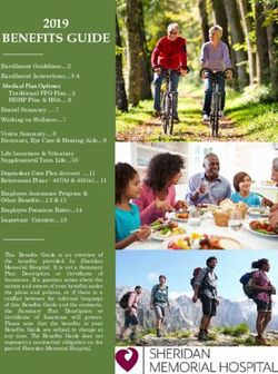 BENEFITS GUIDE 2019 - Sheridan Memorial Hospital