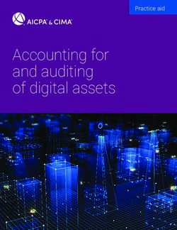 Accounting for and auditing of digital assets - Practice aid - AICPA