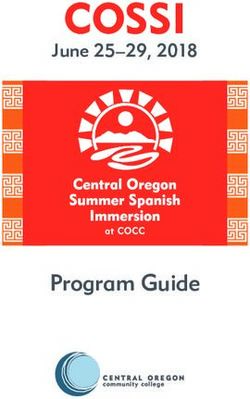 COSSI - Program Guide - June 25 - 29, 2018 - Central Oregon Community College