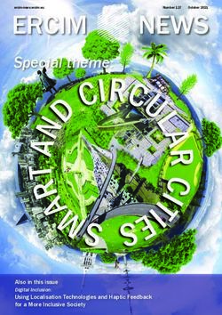 ITIES - ERCIM - ERCIM News