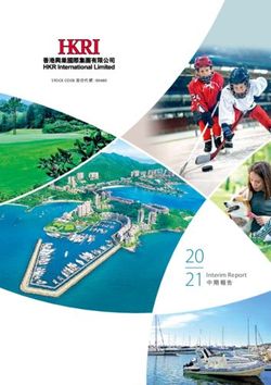 20 21 Interim Report - HKR International Ltd.
