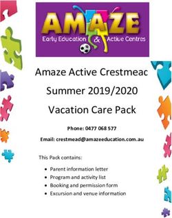 Amaze Active Crestmead Summer 2019/2020 Vacation Care Pack
