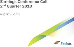 Earnings Conference Call 2nd Quarter 2018 - August 2, 2018 - Exelon