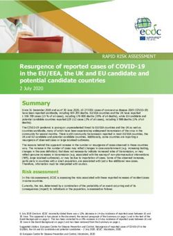 Resurgence of reported cases of COVID-19 in the EU/EEA, the UK and EU candidate and potential candidate countries - ECDC