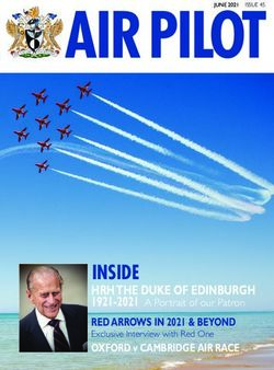 AIRPILOTJUNE 2021 - INSIDE HRHTHE DUKE OF EDINBURGH 1921-2021 A Portrait of our Patron - The Honourable Company of Air Pilots