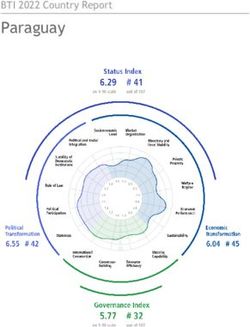 Paraguay BTI 2022 Country Report - BTI Transformation Index