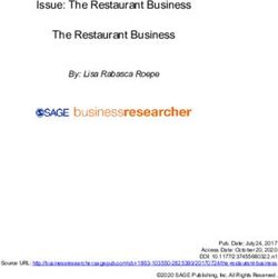 Issue: The Restaurant Business The Restaurant Business - SAGE ...
