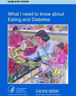 What I need to know about Eating and Diabetes - Large-print version - U.S. Department of Health and Human Services