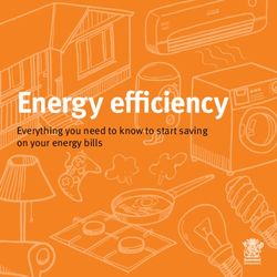 Energy efficiency Everything you need to know to start saving on your energy bills