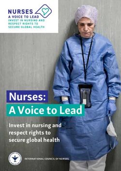 Nurses: A Voice to Lead - Invest in nursing and respect rights to secure global health - International Council of Nurses