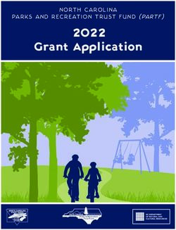 Grant Application 2022 - NORTH CAROLINA PARKS AND RECREATION TRUST FUND (PARTF) - NC.gov