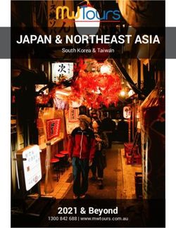 JAPAN & NORTHEAST ASIA - 2021 & Beyond - South Korea & Taiwan - MW Tours
