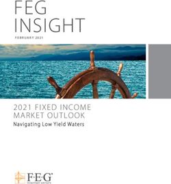 FEG INSIGHT - 2021 FIXED INCOME MARKET OUTLOOK Navigating Low Yield Waters - Fund Evaluation ...