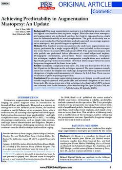 Original artiCle Cosmetic - Avance ...