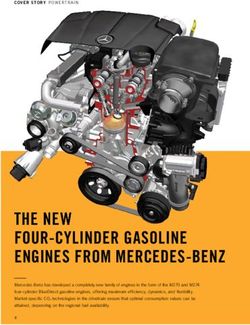 THE NEW FOUR-CYLINDER GASOLINE ENGINES FROM MERCEDES-BENZ
