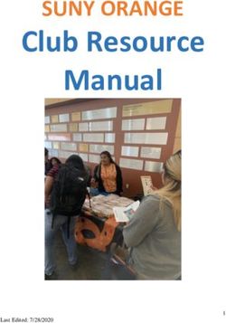 Club Resource Manual SUNY ORANGE