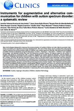 Instruments for augmentative and alternative com-munication for children with autism spectrum disorder: a systematic review - SciELO