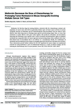 Metformin Decreases the Dose of Chemotherapy for Prolonging Tumor Remission in Mouse Xenografts Involving Multiple Cancer Cell Types