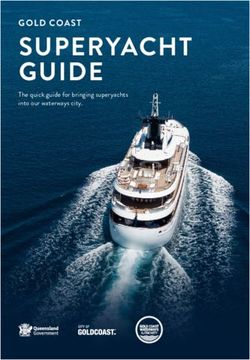 SUPERYACHT GUIDE GOLD COAST - The quick guide for bringing superyachts into our waterways city - Gold Coast Waterways Authority
