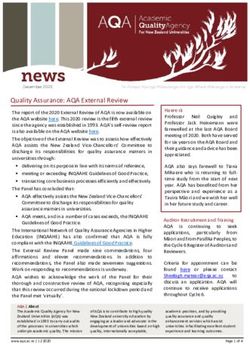 Quality Assurance: AQA External Review - Academic Quality Agency for New Zealand ...