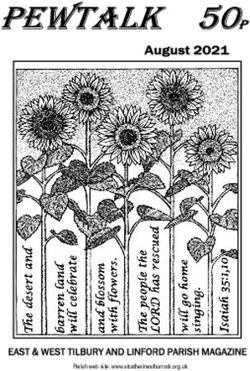 Parish web site: www.stcatherinesthurrock.org.uk - Parish of East and West ...