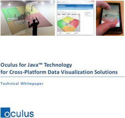 Oculus for Java Technology for Cross-Platform Data Visualization Solutions - Technical Whitepaper
