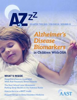 Alzheimer's Disease Biomarkers - American Association of ...