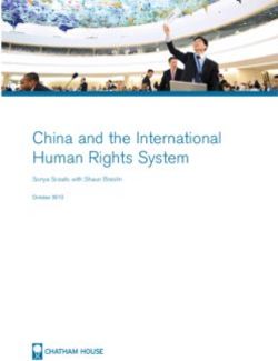 China and the International Human Rights System