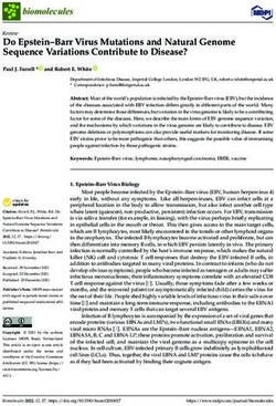 Do Epstein-Barr Virus Mutations and Natural Genome Sequence Variations Contribute to Disease? - MDPI