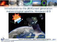 Introduction to the JMA's next generation meteorological satellite, ...