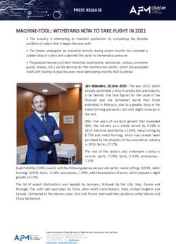 MACHINE-TOOL: WITHSTAND NOW TO TAKE FLIGHT IN 2021 - AFM