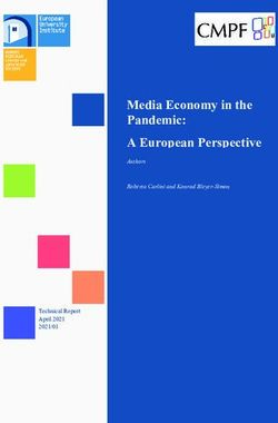 Media Economy in the Pandemic: A European Perspective - Authors Roberta Carlini and Konrad Bleyer-Simon
