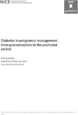 Diabetes in pregnancy: management from preconception to the postnatal period - NICE