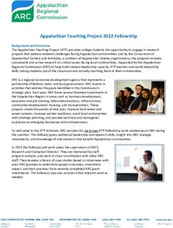 Appalachian Teaching Project 2022 Fellowship